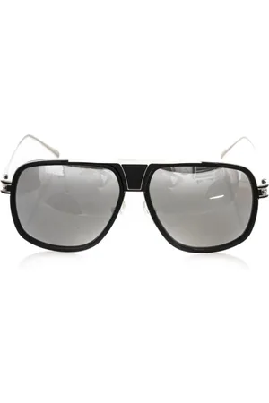 FRANKIE MORELLO Akcesoria, unisex, Czarny, ONE SIZE, Okulary Przeciwsłoneczne Shield Czarny Metal