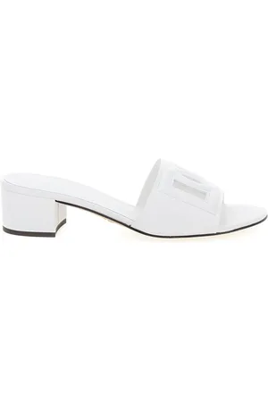 Dolce & Gabbana Buty, Kobieta, Biały, 38 EU, Białe Sandały