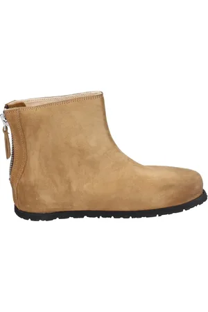 Moma Buty, Kobieta, brązowy, 37 EU, Zamsz, Vintage Zamszowe Botki dla kobiet