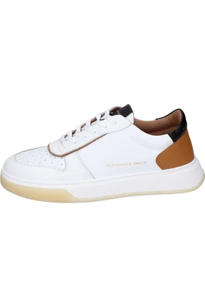 Alexander Smith Buty, Mężczyzna, Biały, 42 EU, Męskie Skórzane Sneakersy