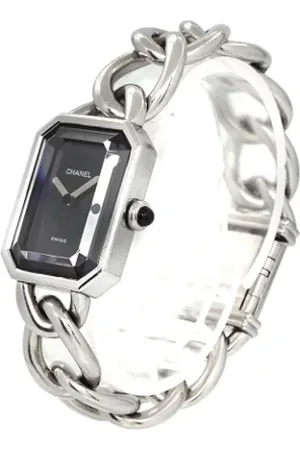 CHANEL Pre-owned, Kobieta, Biały, ONE SIZE, Pre-owned Stainless Steel watches