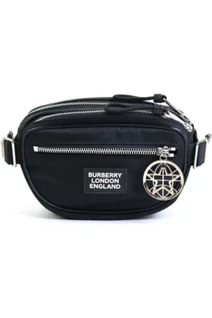Burberry Pre-owned, Kobieta, Czarny, ONE SIZE, Nylon, Pre-owned Nylon crossbody-bags