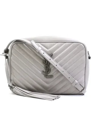 Saint Laurent Pre-owned, Kobieta, Biały, ONE SIZE, Pre-owned skórzane torby na ramię