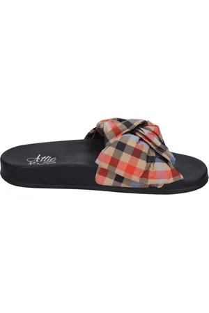 Attic and Barn Buty, Kobieta, Wielobarwność, 36 EU, Tekstylne Sandały Damskie Stylowy Komfort