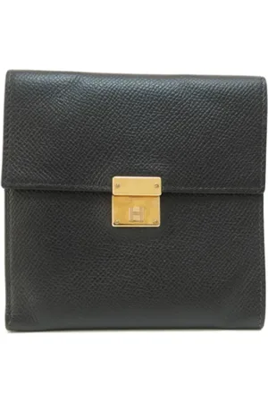 Hermès Pre-owned, Kobieta, Czarny, ONE SIZE, Pre-owned portfele płócienne