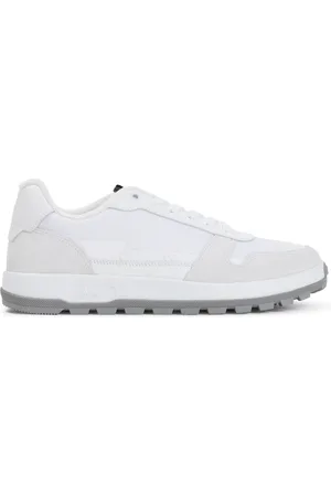 BRIONI Buty, Mężczyzna, Biały, 41 EU, Zamsz, Białe Sneakersy Aw 24