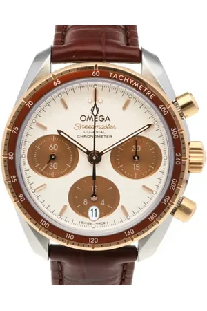 Omega Pre-owned, Mężczyzna, Beżowy, ONE SIZE, Pre-owned Stainless Steel watches