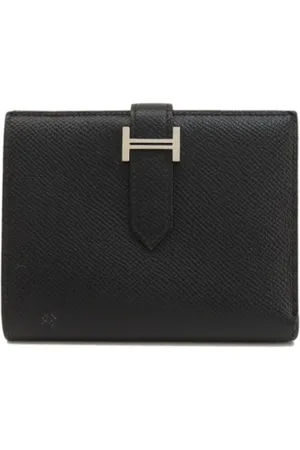 Hermès Pre-owned, Kobieta, Czarny, ONE SIZE, Pre-owned portfele płócienne