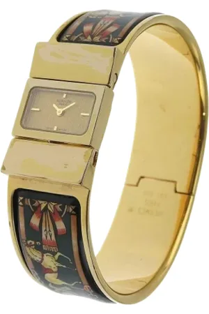 Hermès Pre-owned, Kobieta, Żółty, ONE SIZE, Pre-owned Stainless Steel watches