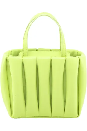 THEMOIRÈ Torebki, Kobieta, Zielony, ONE SIZE, Vegan Fabric Mini Tote Lime