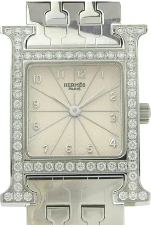 Hermès Pre-owned, Kobieta, Szary, ONE SIZE, Pre-owned Stainless Steel watches