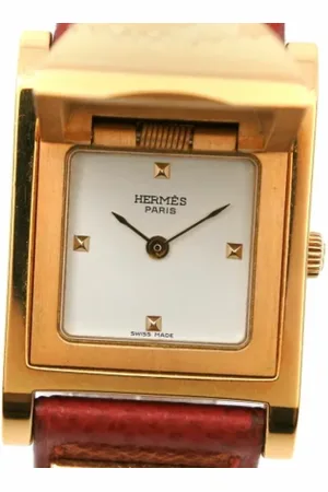 Hermès Pre-owned, Kobieta, Żółty, ONE SIZE, Skóra, Pre-owned Stainless Steel watches