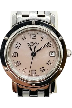 Hermès Pre-owned, Kobieta, Różowy, ONE SIZE, Pre-owned Stainless Steel watches