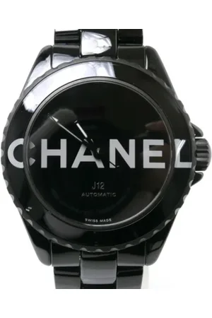 CHANEL Pre-owned, Mężczyzna, Czarny, ONE SIZE, Pre-owned Stainless Steel watches