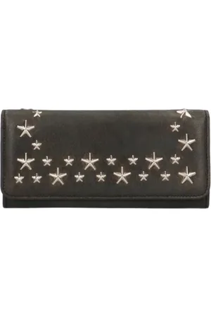 Jimmy Choo Pre-owned, Kobieta, Czarny, ONE SIZE, Pre-owned Fabric wallets