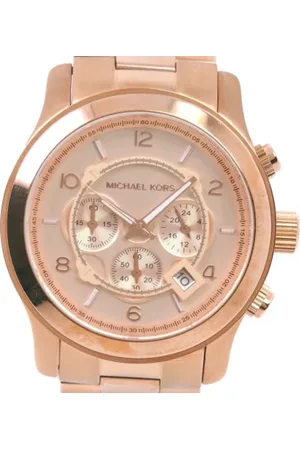 Michael Kors Pre-owned, Kobieta, Różowy, ONE SIZE, Pre-owned Stainless Steel watches