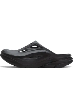 Hoka One One Buty, Mężczyzna, Czarny, 44 EU, Mule do Odzyskiwania Komfortu