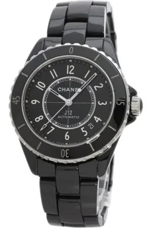 CHANEL Pre-owned, Mężczyzna, Czarny, ONE SIZE, Pre-owned Stainless Steel watches