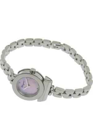 Salvatore Ferragamo Pre-owned, Kobieta, Różowy, ONE SIZE, Pre-owned Stainless Steel watches