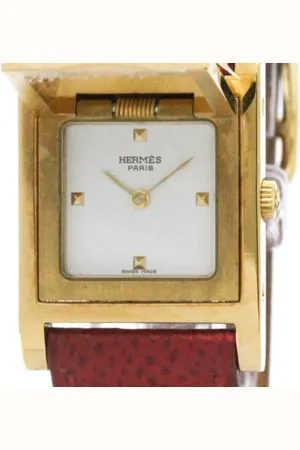 Hermès Pre-owned, Kobieta, Żółty, ONE SIZE, Pre-owned Stainless Steel watches