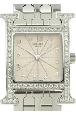 Hermès Pre-owned, Kobieta, Szary, ONE SIZE, Pre-owned Stainless Steel watches