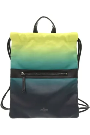 Jimmy Choo Pre-owned, Mężczyzna, Zielony, ONE SIZE, Pre-owned skórzane torby na ramię