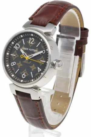 LOUIS VUITTON Pre-owned, Kobieta, brązowy, ONE SIZE, Pre-owned Stainless Steel watches