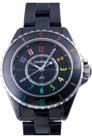CHANEL Pre-owned, Kobieta, Niebieski, ONE SIZE, Pre-owned Stainless Steel watches