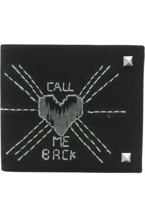 VALENTINO Pre-owned, Mężczyzna, Czarny, ONE SIZE, Nylon, Pre-owned Nylon wallets