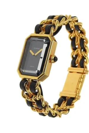 CHANEL Pre-owned, Kobieta, Czarny, ONE SIZE, Pre-owned Stainless Steel watches