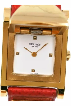 Hermès Pre-owned, Kobieta, Żółty, ONE SIZE, Skóra, Pre-owned Metal watches