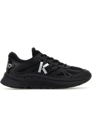 Kenzo Buty, Mężczyzna, Czarny, 39 EU, Czarne Sneakersy Pace z Poliestru