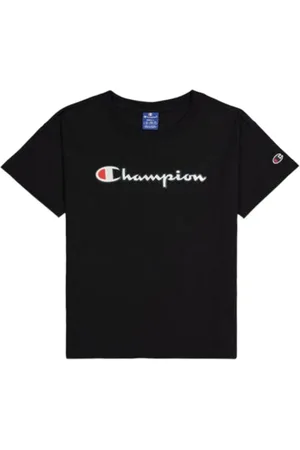 Champion Koszulki, Kobieta, Czarny, L, T-Shirts