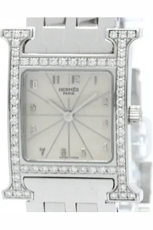 Hermès Pre-owned, Kobieta, Szary, ONE SIZE, Pre-owned Stainless Steel watches