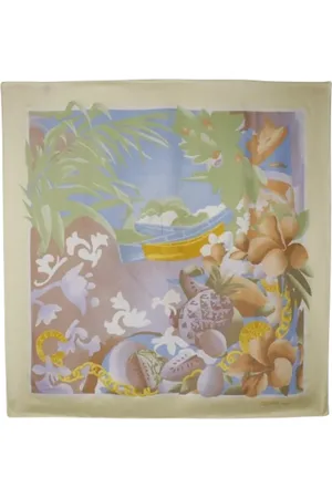 Céline Pre-owned, Kobieta, Wielobarwność, ONE SIZE, Pre-owned Silk scarves