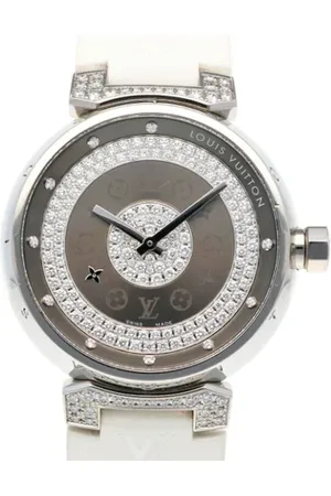 LOUIS VUITTON Pre-owned, Mężczyzna, Biały, ONE SIZE, Pre-owned Stainless Steel watches