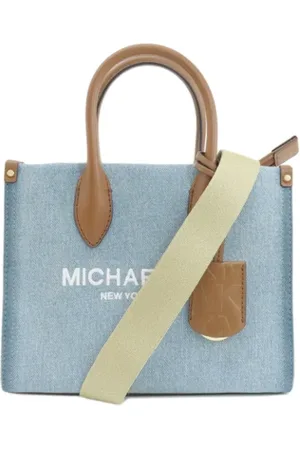 Michael Kors Pre-owned, Kobieta, Niebieski, ONE SIZE, Denim, Pre-owned Denim handbags