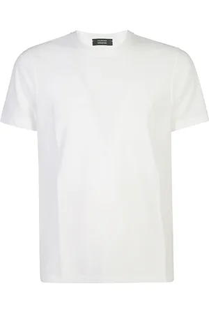 ZANONE Koszulki, Mężczyzna, Biały, XL, Białe T-shirty i Pola
