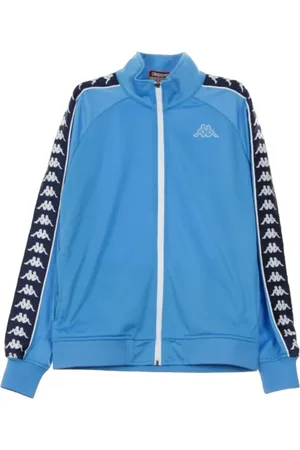 Kappa Bluzy, Mężczyzna, Niebieski, XL, Sportowy Sweter