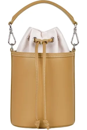 Marina Raphael Torebki, Kobieta, Beżowy, ONE SIZE, Torba Champagne Napa Cinch