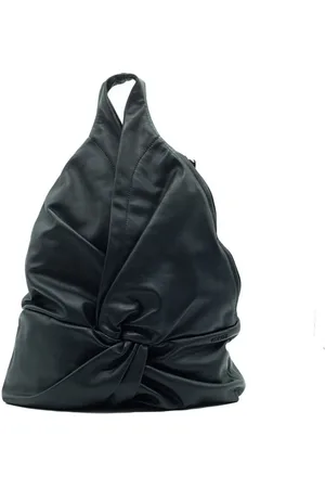 vic matiè Torebki, Kobieta, Czarny, ONE SIZE, Czarna Torba z Węzłem