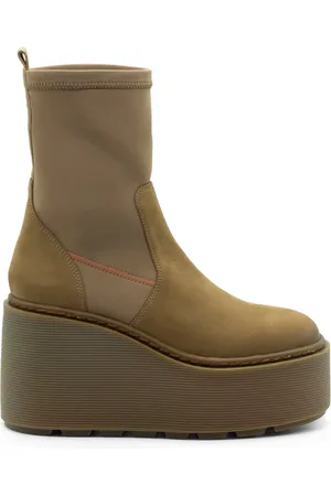 vic matiè Buty, Kobieta, brązowy, 40 EU, Paski na koturnie w miodzie