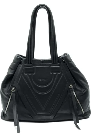 vic matiè Torebki, Kobieta, Czarny, ONE SIZE, Nylon, Czarna Średnia Torba
