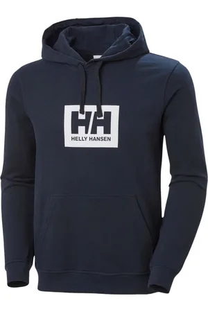 Helly Hansen Bluzy, Mężczyzna, Niebieski, M, Box Hoodie