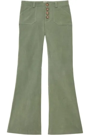 Inès de la Fressange Spodnie, Kobieta, Zielony, M, Charlotte Pants