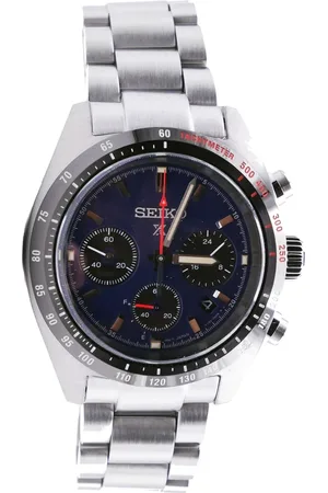 Seiko Akcesoria, Mężczyzna, Niebieski, ONE SIZE, Ssc 815P1 - Zegarek męski