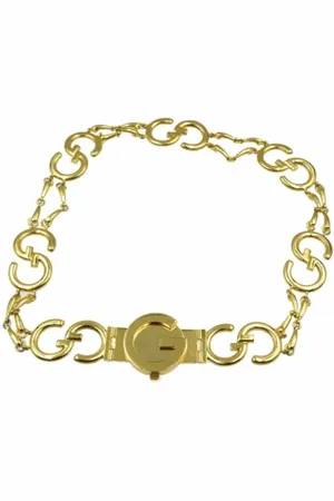 Gucci Pre-owned, Kobieta, Żółty, ONE SIZE, Pre-owned Metal belts