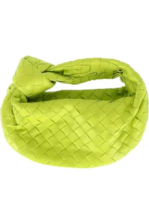 Bottega Veneta Pre-owned, Kobieta, Zielony, ONE SIZE, Skóra, Pre-owned Leather clutches