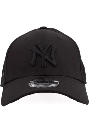 New Era Akcesoria, Mężczyzna, Czarny, M/L, NY Yankees Czarna Czapka Baseballowa