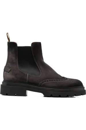 santoni Buty, Mężczyzna, Szary, 41 EU, Szare Buty Blokowe
